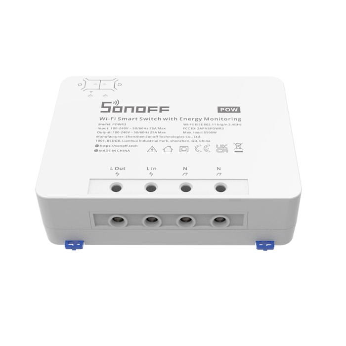 SONOFF pametno stikalo Wi-Fi za merjenje porabe energije POWR3