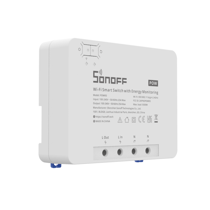 SONOFF pametno stikalo Wi-Fi za merjenje porabe energije POWR3