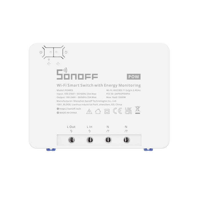 SONOFF pametno stikalo Wi-Fi za merjenje porabe energije POWR3