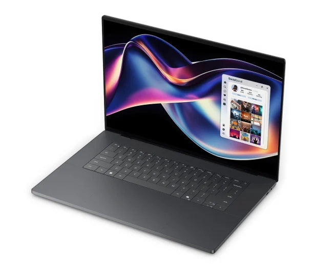 Prenosnik DELL XPS 16, Ultra X7 358H, 32GB, 1TB, Windows 11 Pro, 120Hz OLED