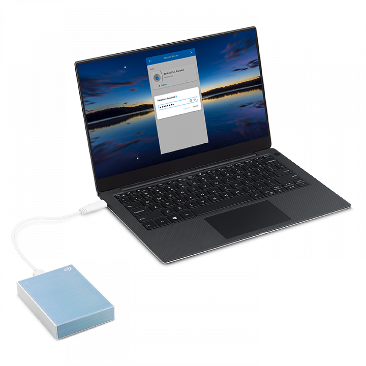 Seagate 4TB ONE TOUCH, prenosni disk 6,35cm (2,5) USB 3.2, moder