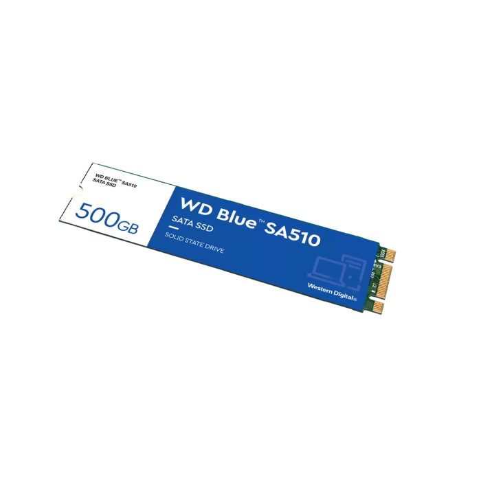 WD 500GB Blue SA510 M.2 2280 SATA 6Gb/s SSD disk