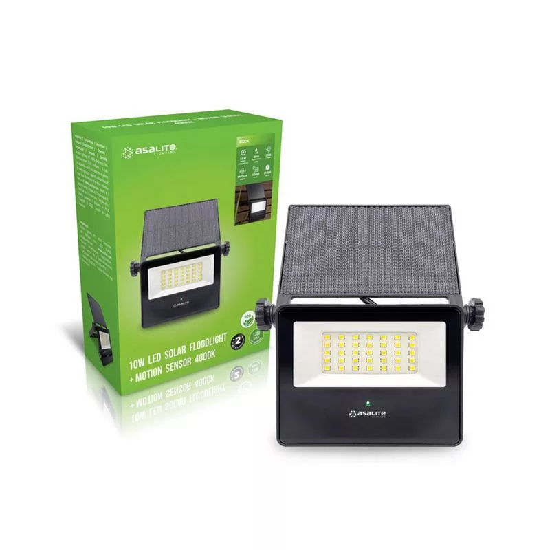 ASALITE LED solarni reflektor 10W 4000K, 1300Lm