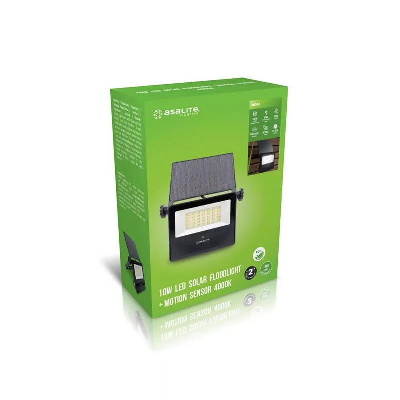 ASALITE LED solarni reflektor 10W 4000K, 1300Lm