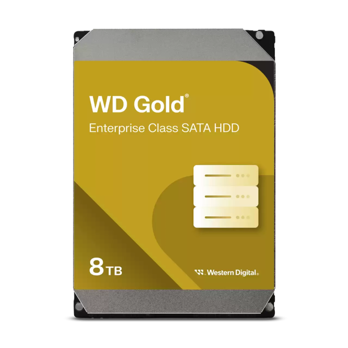 WD 8TB Gold 3,5" SATA 6Gb/s 7200rpm 256MB HDD disk