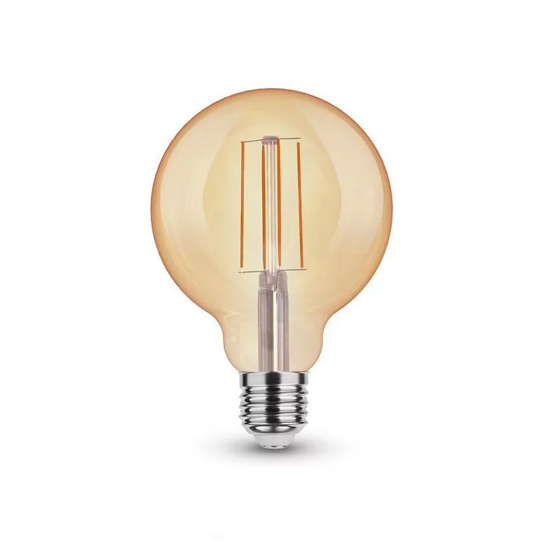 Asalite LED filament 7W G95, E27, 2000K, 650lm