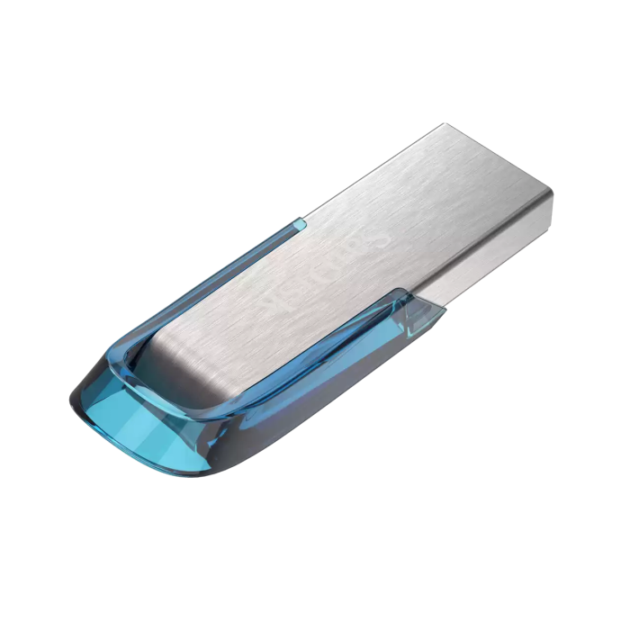 SanDisk 64GB Ultra Flair USB-A 3.0 USB ključ (moder)