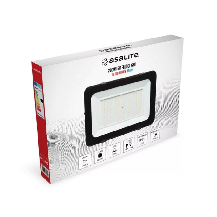 ASALITE LED reflektor 200W 4500K, 16.000Lm
