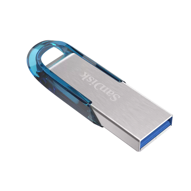 Sandisk Ultra Flair 64GB USB3.0 spominski ključek- moder