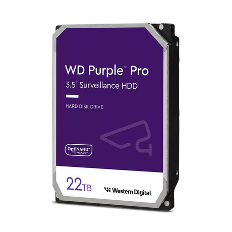 WD PURPLE PRO 22TB, 7200 obratov, 512MB