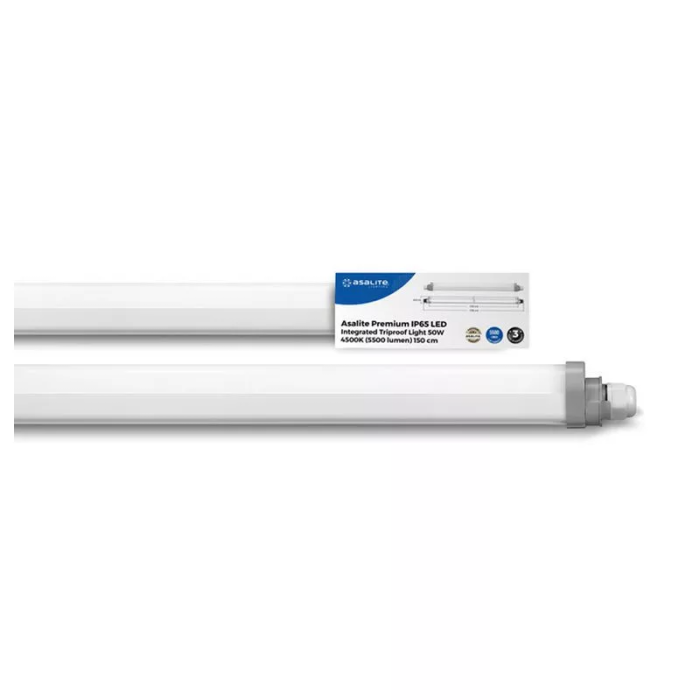ASALITE Premium IP65 LED vgradna svetilka Triproof 150cm 50W 4500K (5500 lumnov)