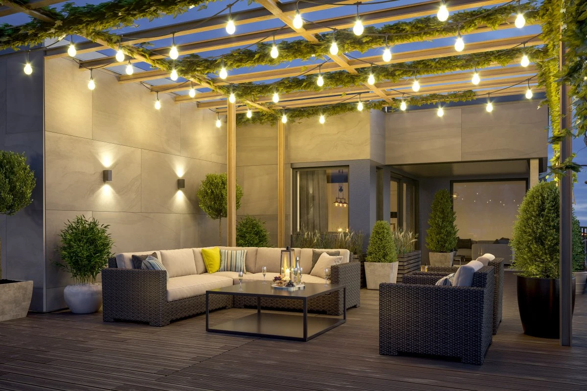 Svetlobna veriga GIRLANDA 10x E27