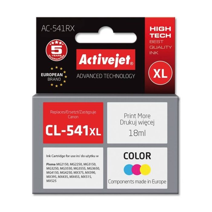 ActiveJet barvno črnilo Canon CL-541XL