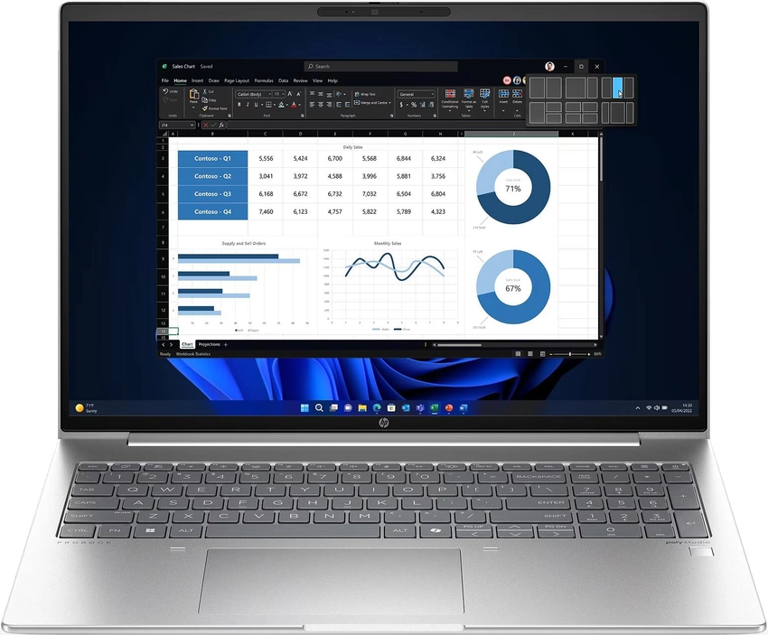 Prenosnik HP ProBook 460 G11 | U5 125U | 8GB RAM | 512GB SSD | W11P