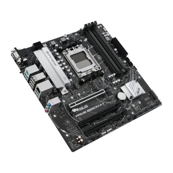 ASUS PRIME B650M-A II-CSM, DDR5, SATA3, USB3.2Gen2, DP, 2.5GbE, AM5 mATX