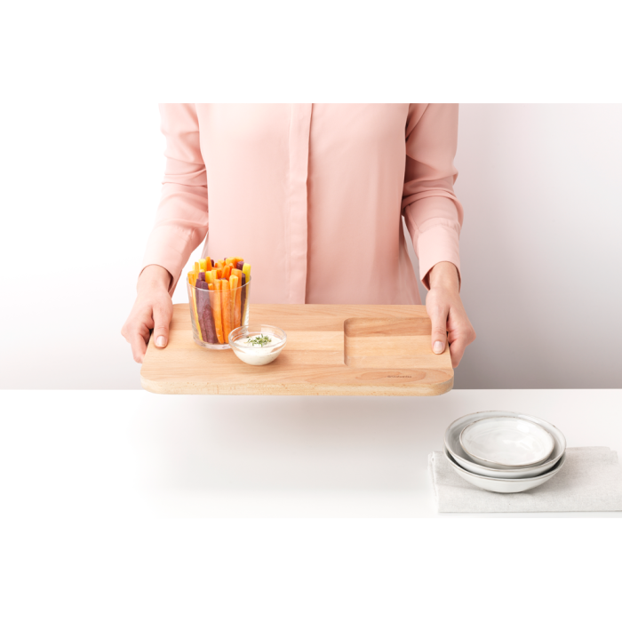 Brabantia deska za rezanje zelenjave bukev