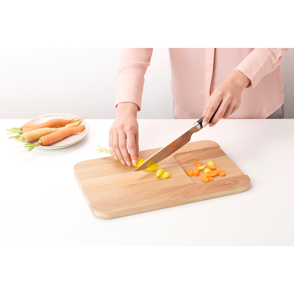 Brabantia deska za rezanje zelenjave bukev
