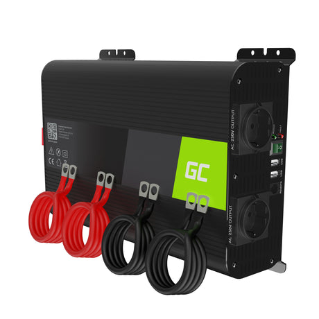 Green Cell pretvornik moči PRO 12V  do230V 2000W/4000W čisti sinusni val