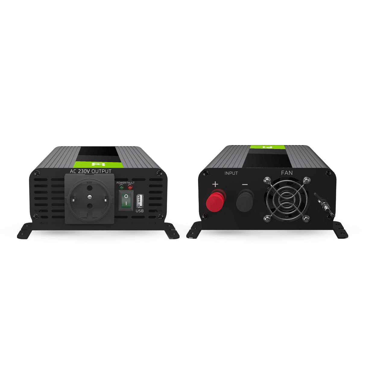 Green Cell pretvornik moči PRO 12V  do230V 500W/1000W čisti sinusni val