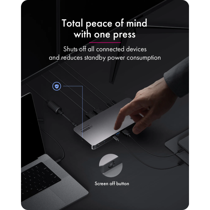 IcyBox IB-DK7402-C31 Diamond Docking USB-C priklopna postaja