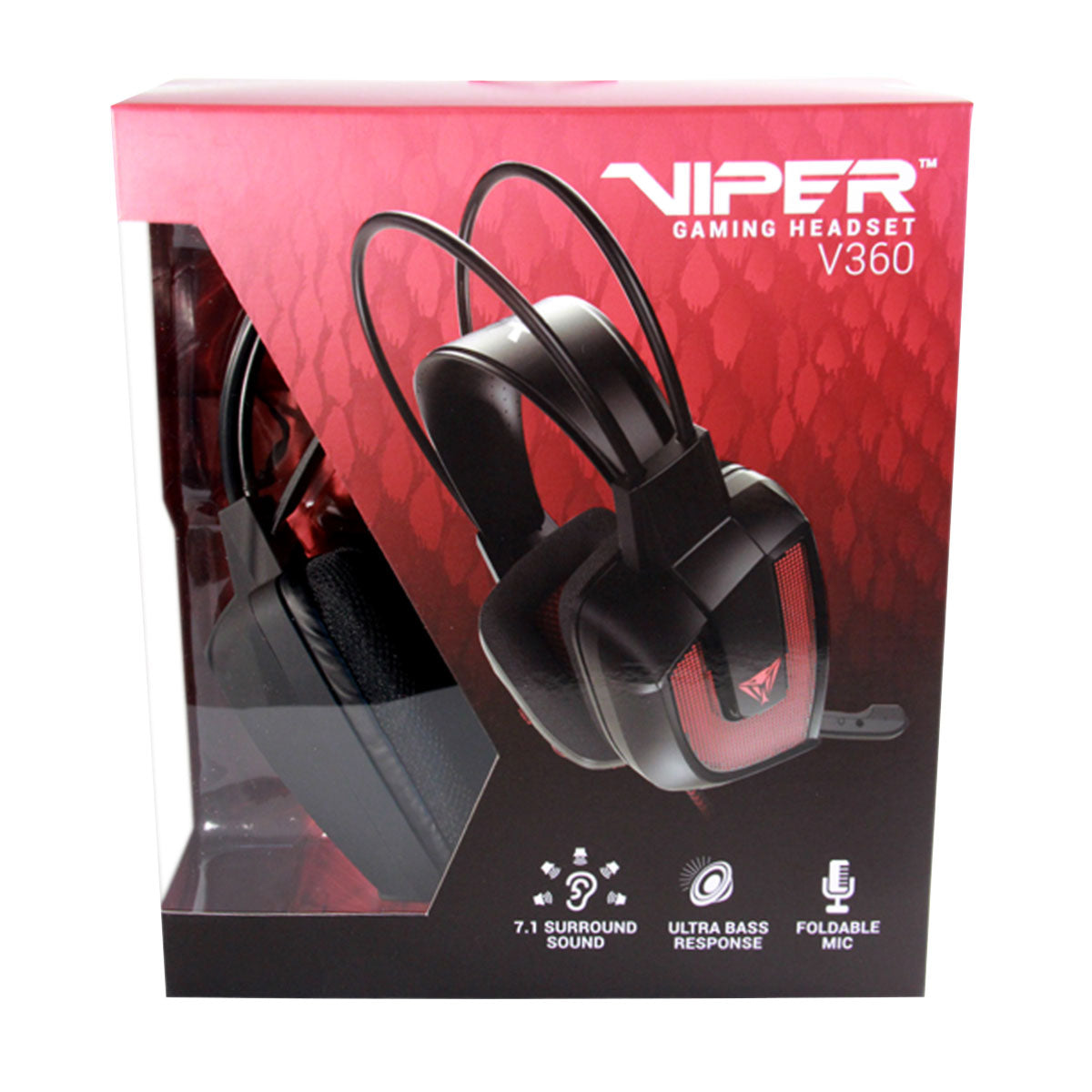Patriot Viper V360 7.1 LED gaming slušalke