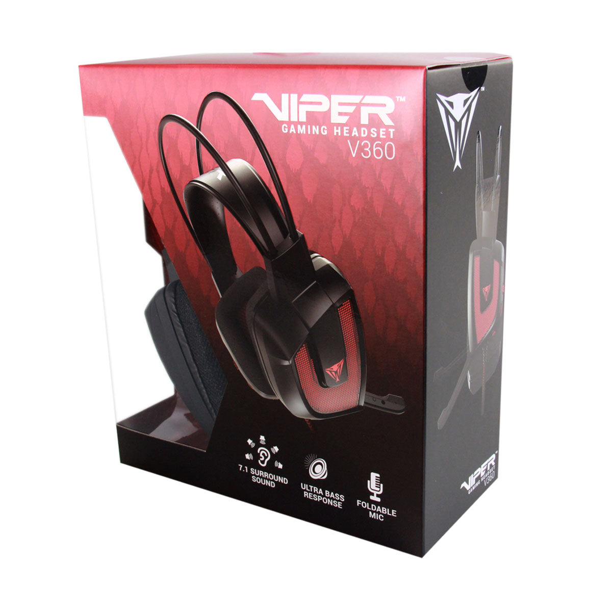 Patriot Viper V360 7.1 LED gaming slušalke