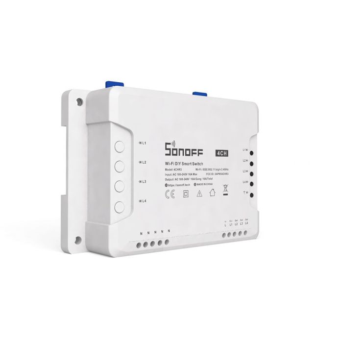 SONOFF pametno stikalo Wi-Fi stikalo 4-kanalni 4CHR3
