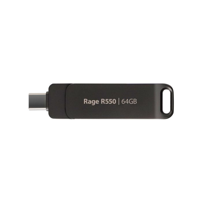 Patriot 64GB 100MB/s Rage R550 USB 3.2 + USB-C spominski ključek