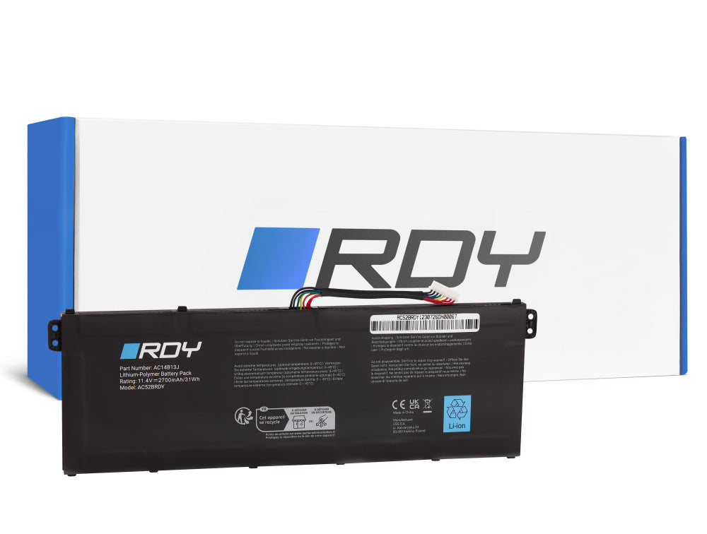 RDY Baterija AC14B13J AC14B13K AC14B18J za Acer Aspire E 11 ES1-111M ES1-131 E 15 ES1-512 ES 15 ES1-533
