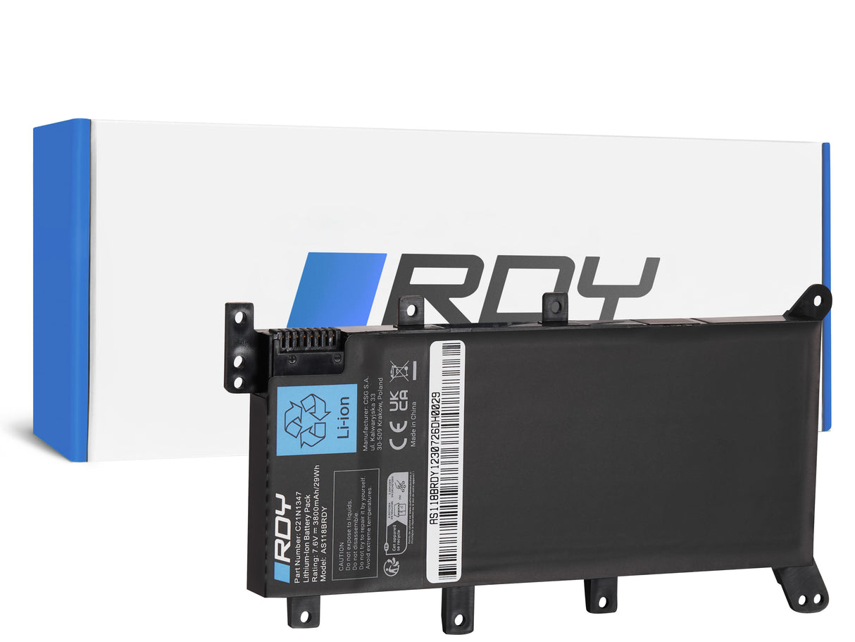 RDY Baterija C21N1347 za Asus A555 A555L F555 F555L F555LD K555 K555L K555LD R556