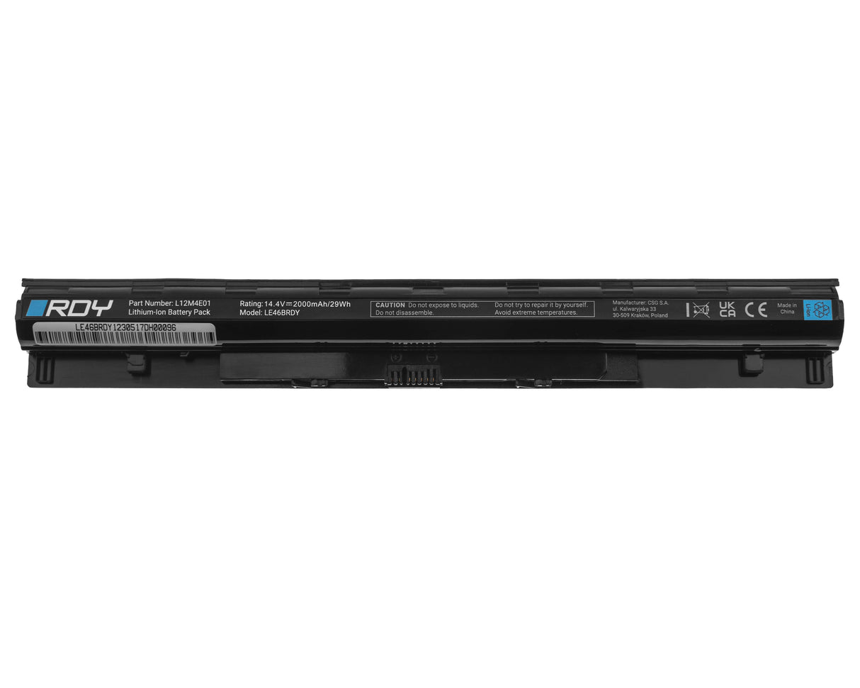 RDY Baterija L12M4E01 L12L4E01 L12L4A02 L12M4A02 za Lenovo G50 G50-30 G50-45 G50-70 G50-80 G500s G505s Z50-70 Z51-70
