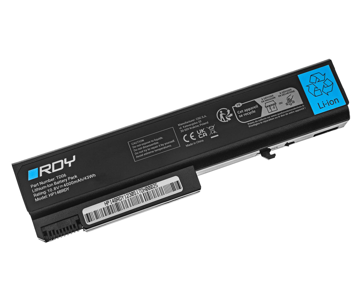 RDY Baterija za prenosnik TD06 TD09 za HP EliteBook 6930 6930p 8440p ProBook 6550b 6555b Compaq 6530b 6730b