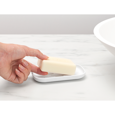 Brabantia posoda za milo bela