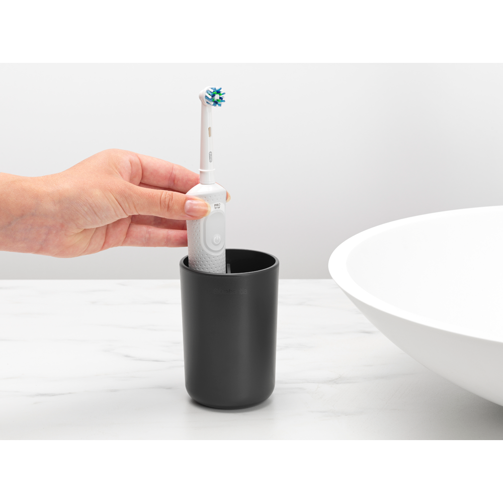 Brabantia držalo za zobne ščetke sivo