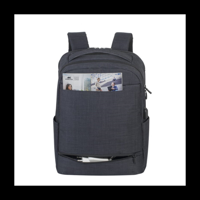 RivaCase črni nahrbtnik za prenosni računalnik 17.3 8365