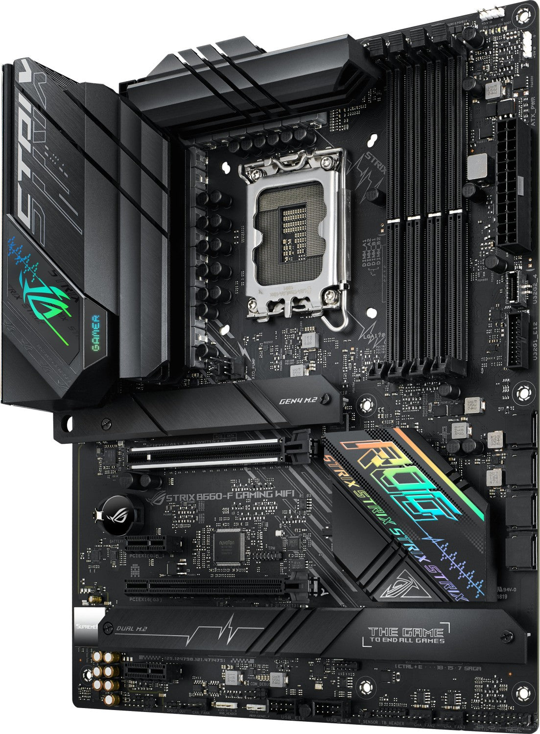 ASUS ROG STRIX B660-F GAMING WIFI, DDR5, SATA3, USB3.2Gen2x2, DP, WiFi 6, LGA1700 ATX