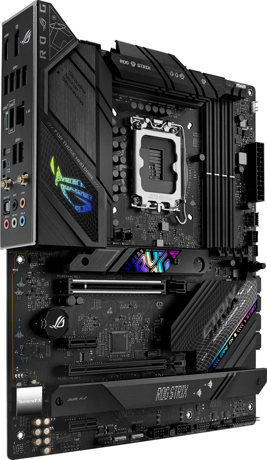 ASUS ROG STRIX B760-F GAMING WIFI, DDR5, SATA3, USB3.2Gen2x2, DP, Wi-Fi 6E, LGA1700 ATX