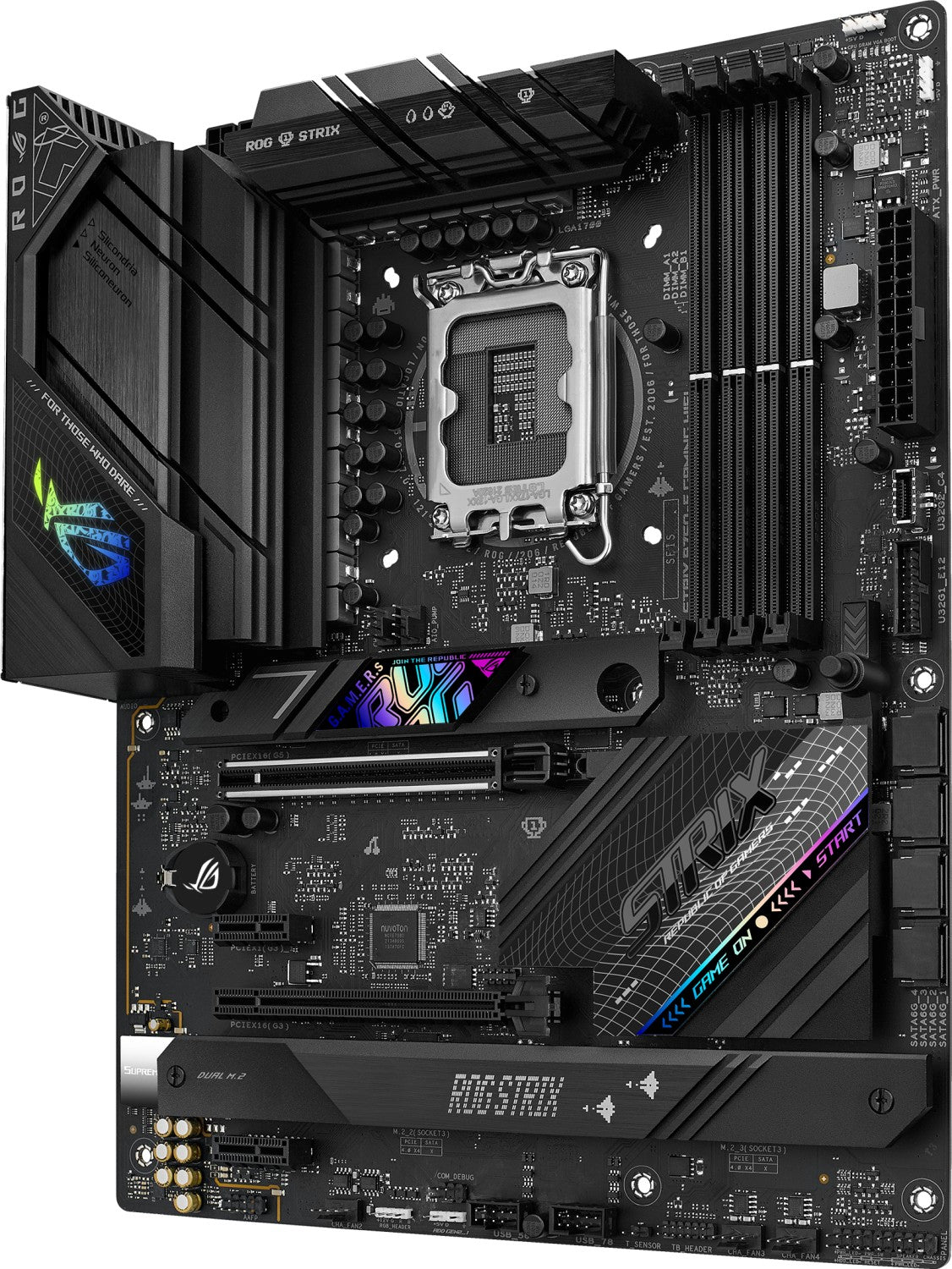 ASUS ROG STRIX B760-F GAMING WIFI, DDR5, SATA3, USB3.2Gen2x2, DP, Wi-Fi 6E, LGA1700 ATX
