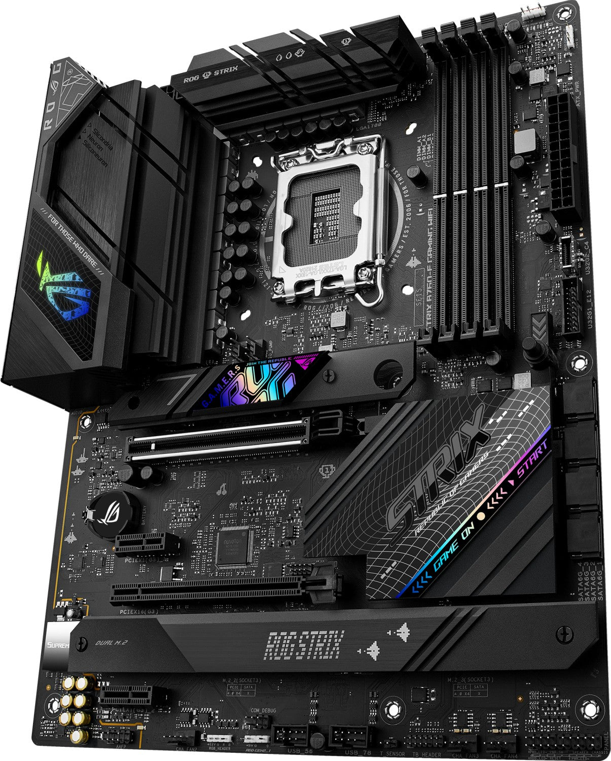 ASUS ROG STRIX B760-F GAMING WIFI, DDR5, SATA3, USB3.2Gen2x2, DP, Wi-Fi 6E, LGA1700 ATX