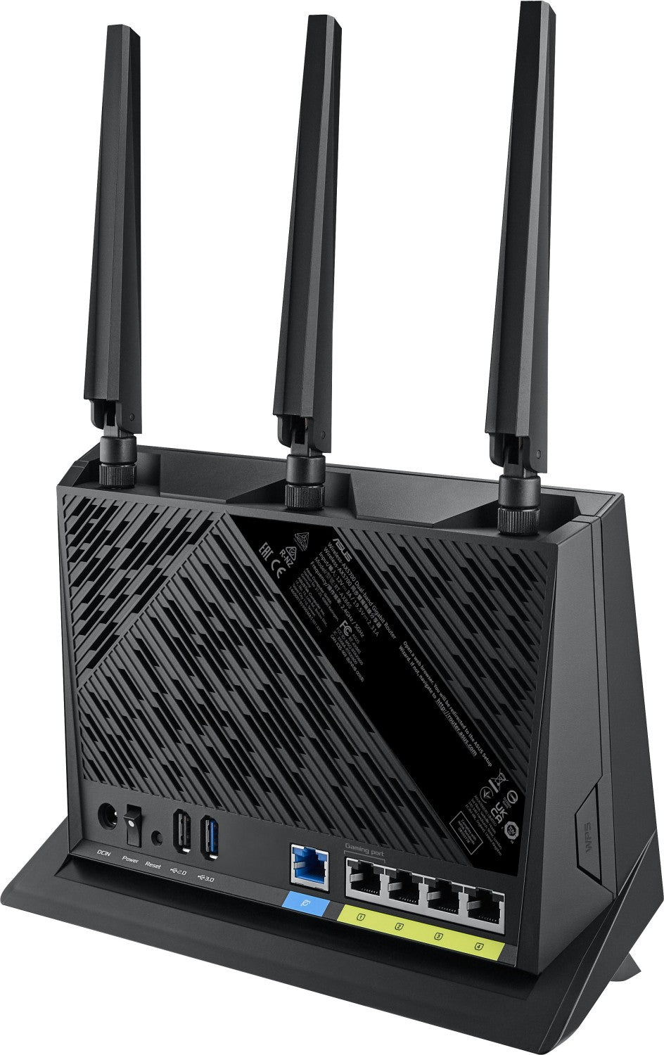 ASUS RT-AX86S Gigabit Dual-Band WiFi 6 Gaming AX5700 brezžični usmerjevalnik, 802.11ax/ac/a/g/b/n, 4804+861Mbps