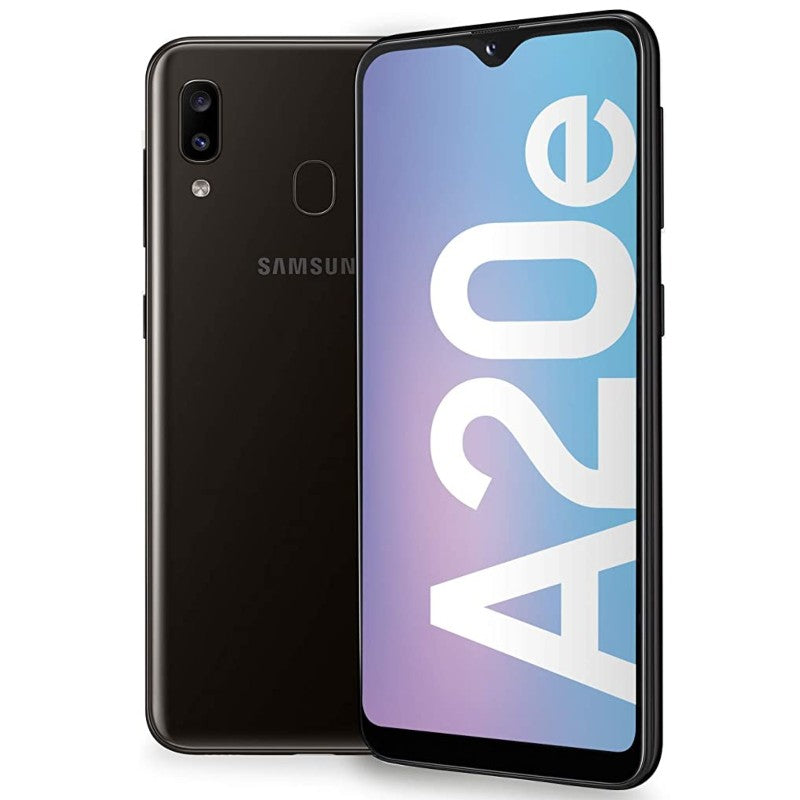 Obnovljen telefon Samsung Galaxy A02e A202F DS, 32GB, Razred AB, Black