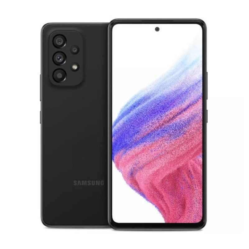 Obnovljen telefon Samsung Galaxy A53 5G 128GB A536B DS - Razred A - Črn