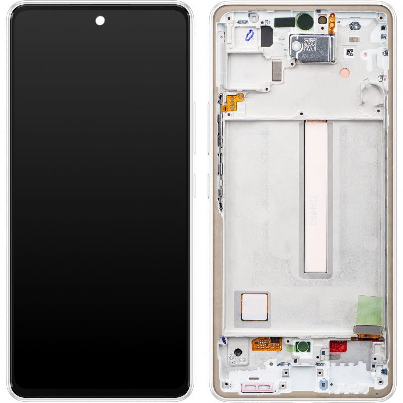 SAMSUNG GALAXY A536 A53 5G TOUCH+LCD+FRAME WHITE SERVICE PACK