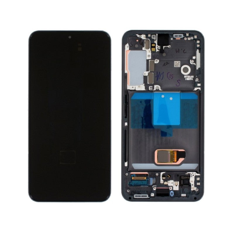 SAMSUNG GALAXY S22 TOUCH+LCD+FRAME PHANTOM BLACK ORIGINAL SERVICE PACK