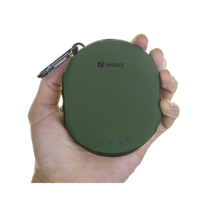 Sandberg Survivor Powerbank 10000 mAh prenosna baterija z LED svetilko in kompasom