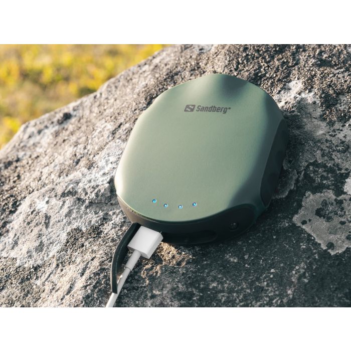 Sandberg Survivor Powerbank 10000 mAh prenosna baterija z LED svetilko in kompasom