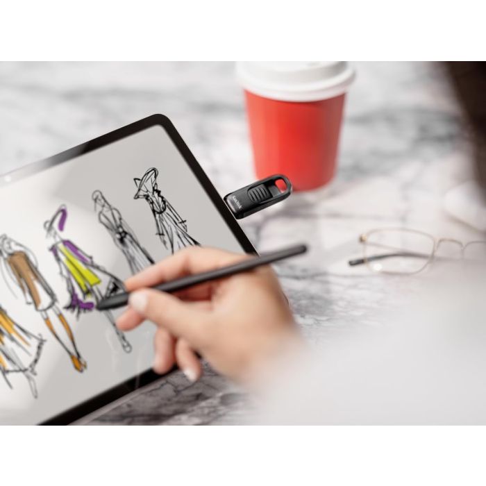 SanDisk Ultra Slider USB Type-C Flash Drive, 128GB USB 3.2 Gen 1