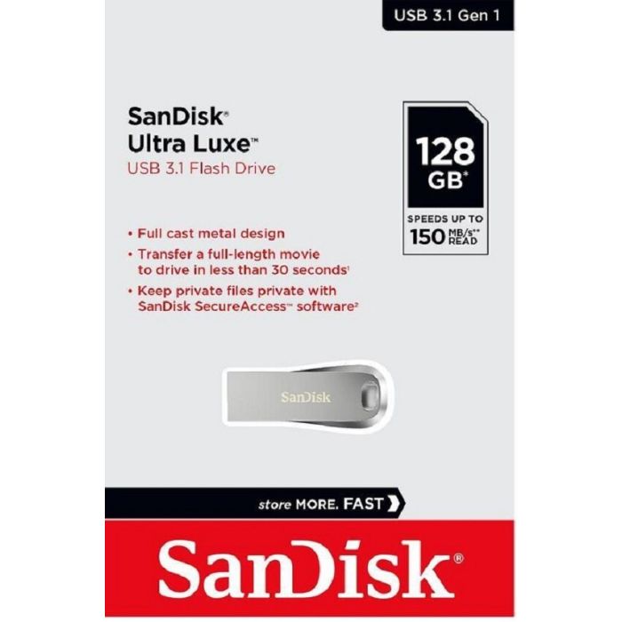 SanDisk 128GB Ultra Luxe USB-A 3.2 USB ključ