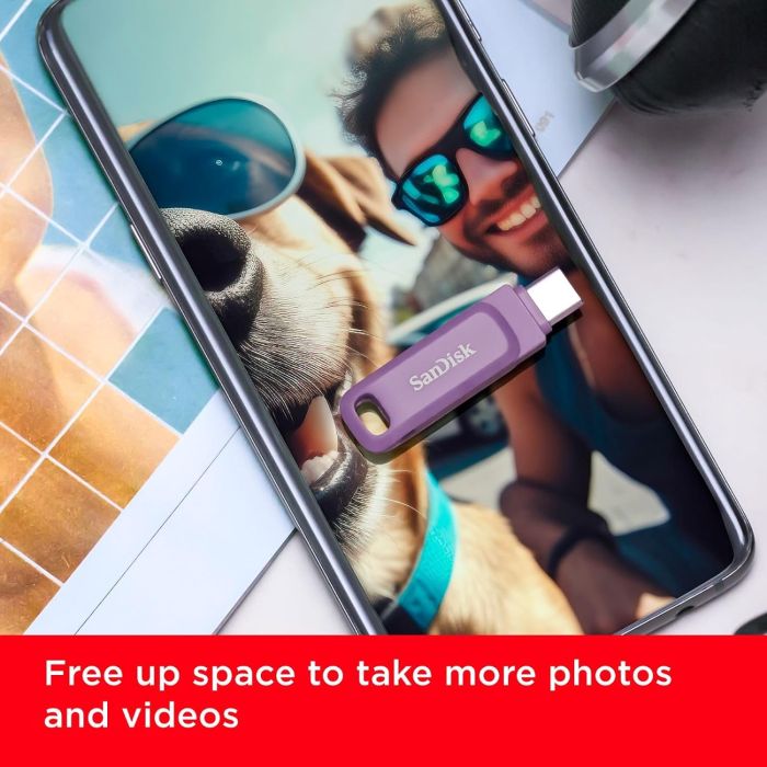 SanDisk USB 64GB Ultra Dual Drive Go USB Type-C 150MB/s 64GB sivka