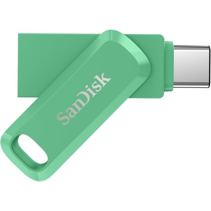 SanDisk 256GB Ultra Dual Drive Go USB-C/A 3.2 USB ključ (zelen)